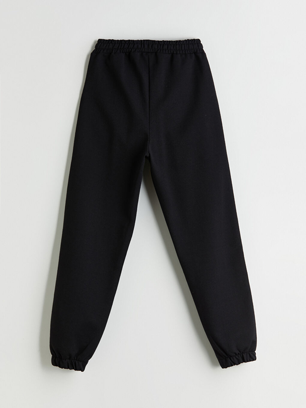 Siyah Beli Lastikli Erkek Çocuk Jogger Eşofman Alt-2