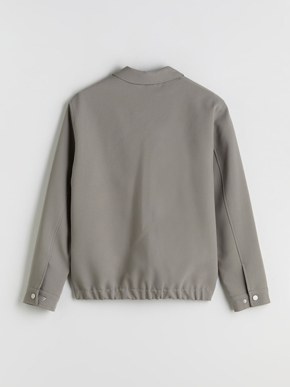 Yeşil Standart Kalıp Gömlek Yaka Erkek Mont-6