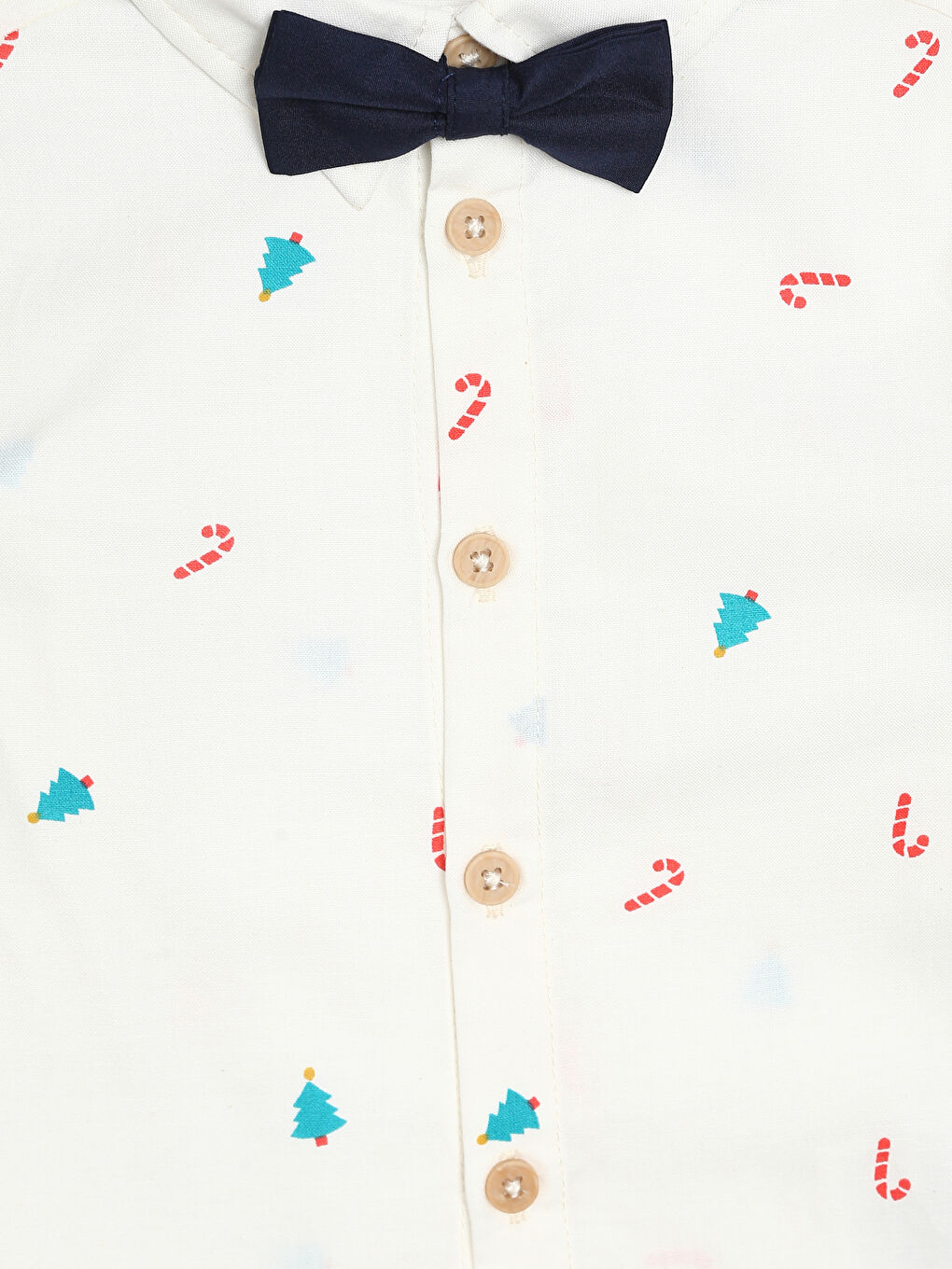 Printed Long Sleeve Boys' Shirt-2