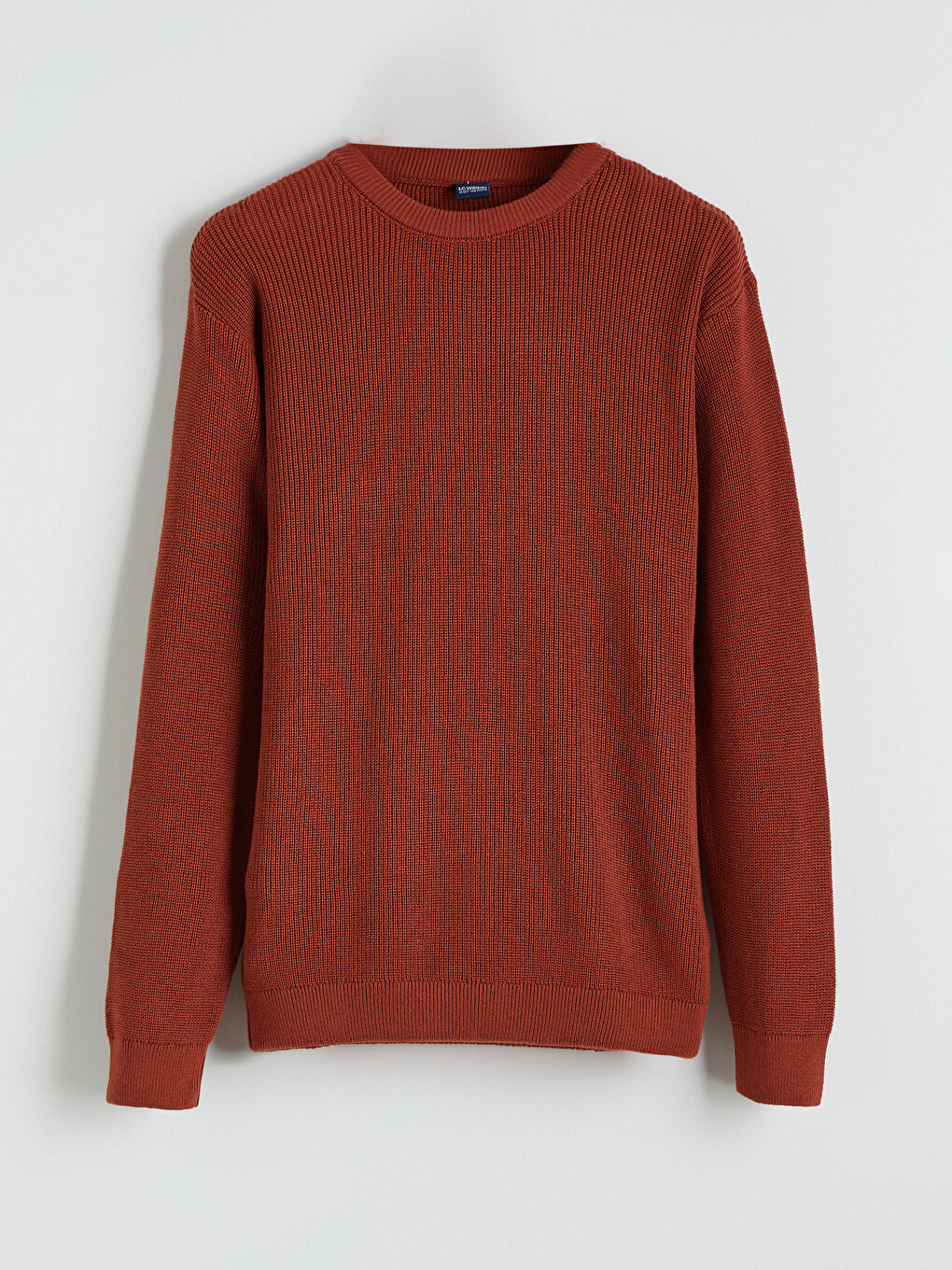 Turuncu Bisiklet Yaka Erkek Çocuk Triko Kazak