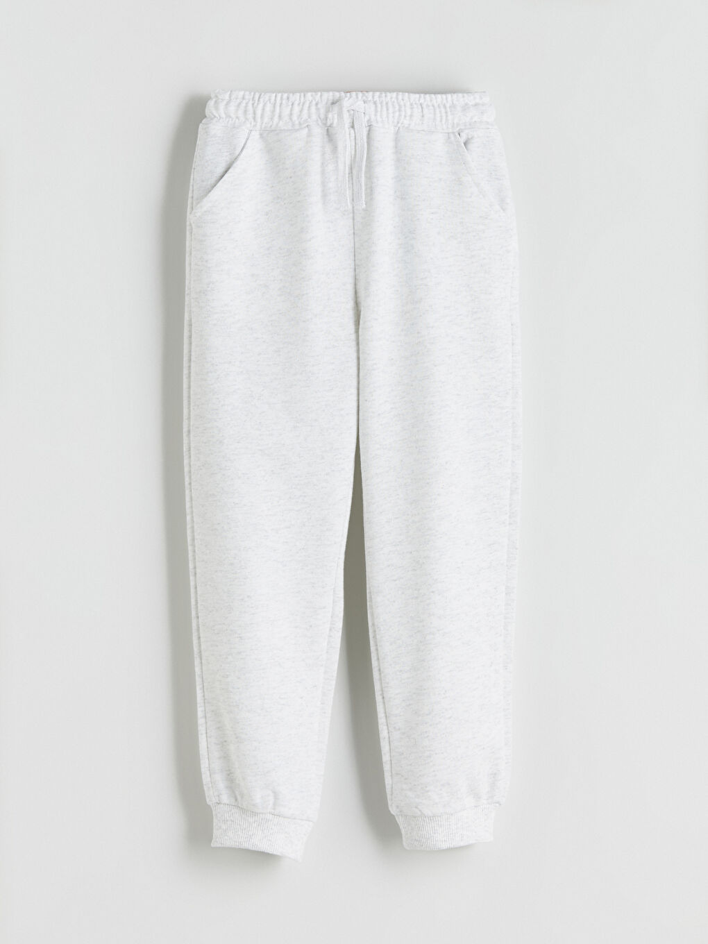 Ekru Beli Lastikli Erkek Çocuk Jogger Eşofman Altı