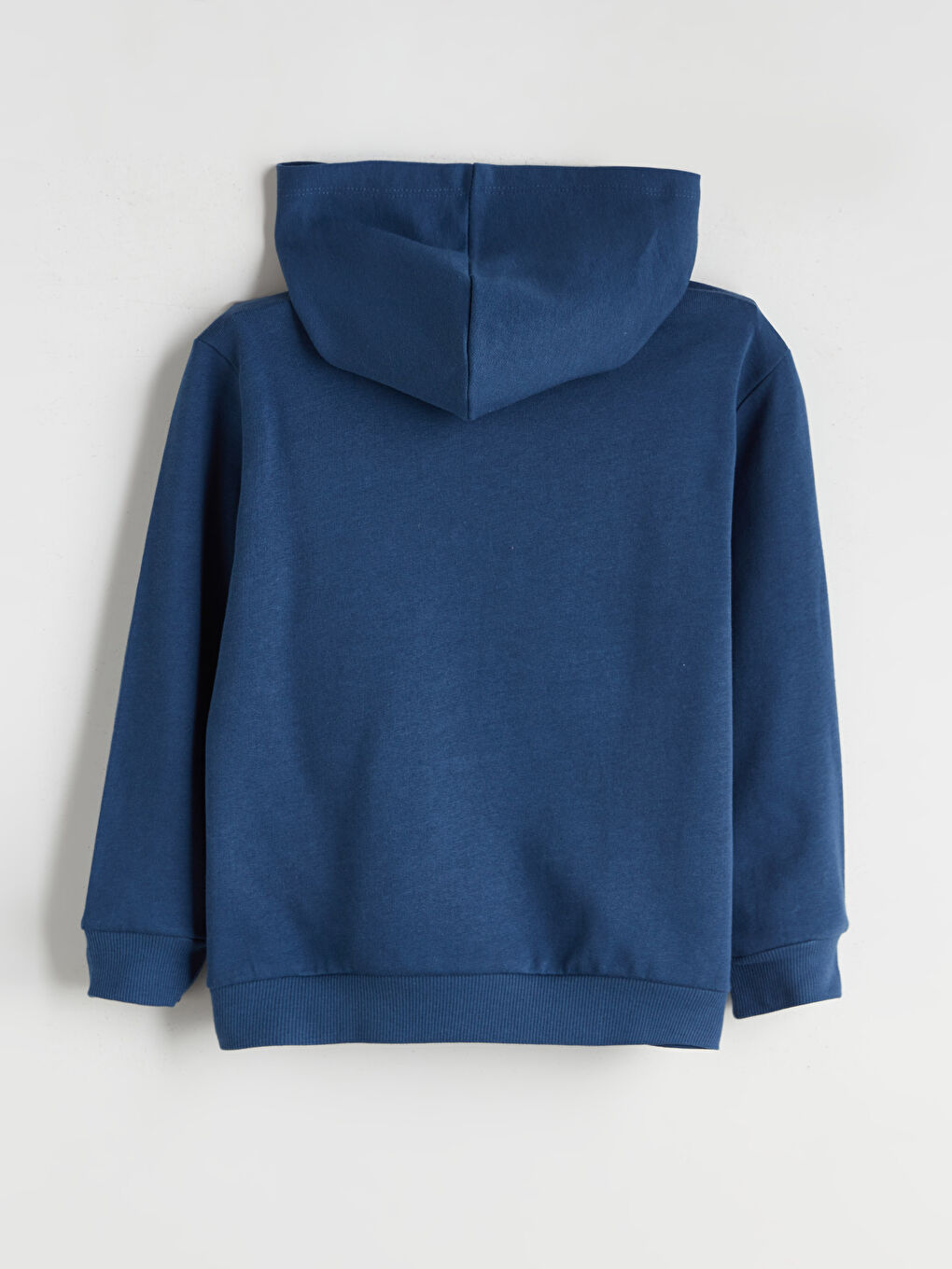 LCW Kids Hooded Basic Long Sleeve Boys' Zippered Sweatshirt -W5H390Z1-HSD