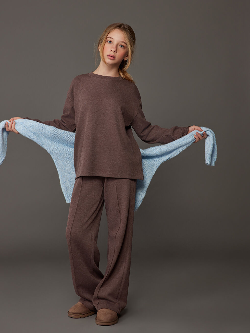 Girls' Sweatpants with Elastic Waist