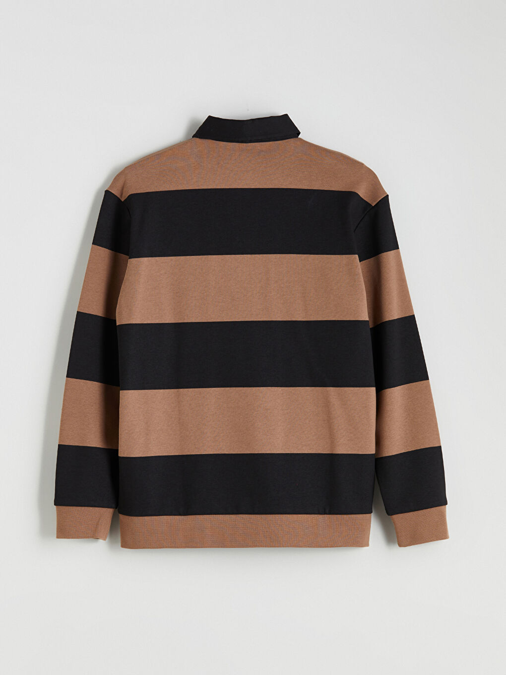 Polo Neck Men's Sweatshirt-1