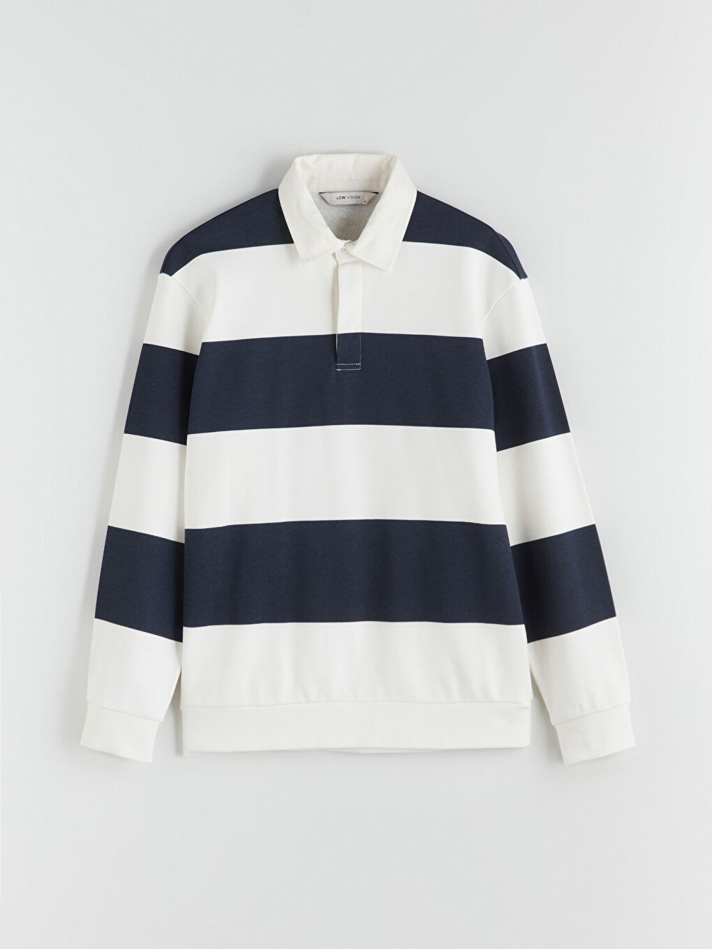 Polo Neck Men's Sweatshirt-4