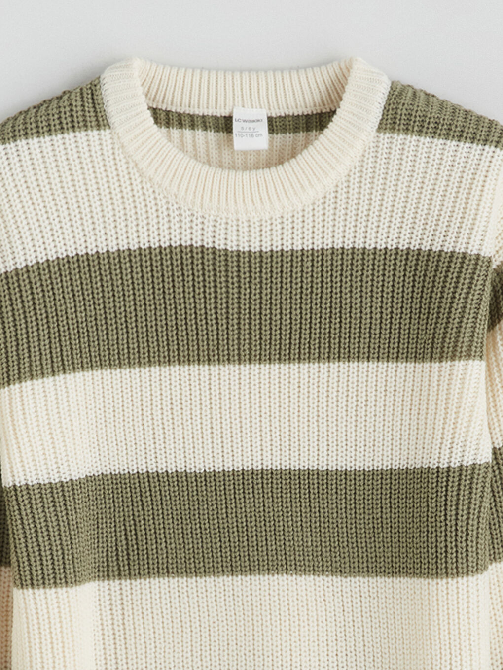 Crew Neck Boys' Knitwear Sweater-1