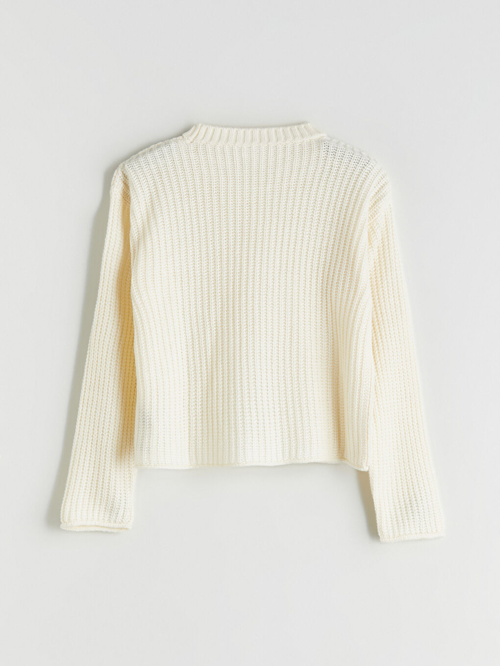 Crew Neck Girls' Knitwear Sweater-3