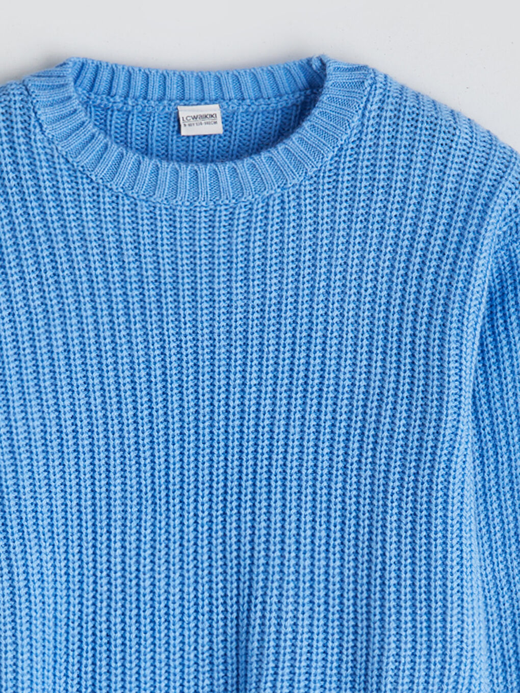 Crew Neck Girls' Knitwear Sweater-2