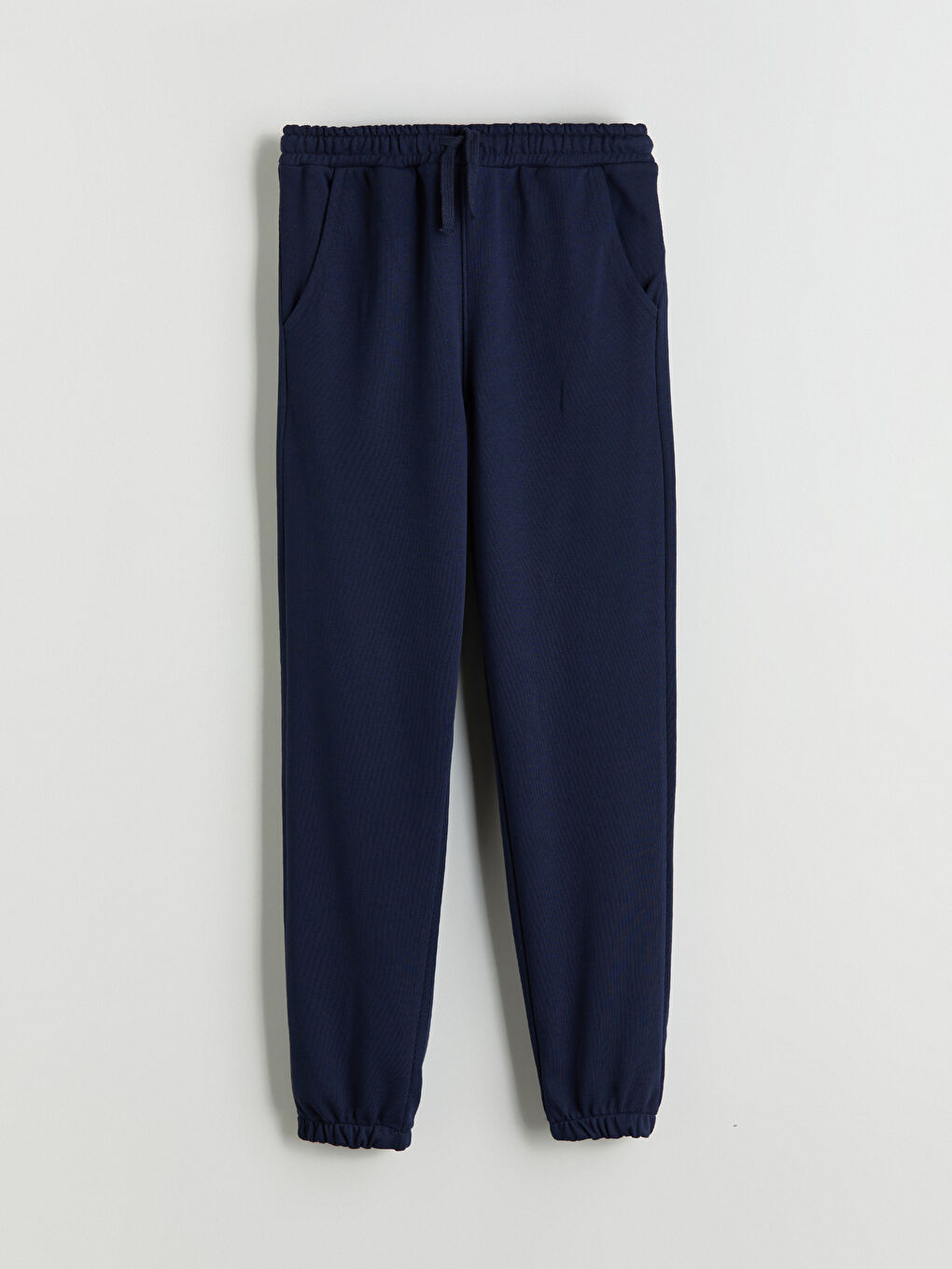 Lacivert Beli Lastikli Erkek Çocuk Jogger  Eşofman Altı