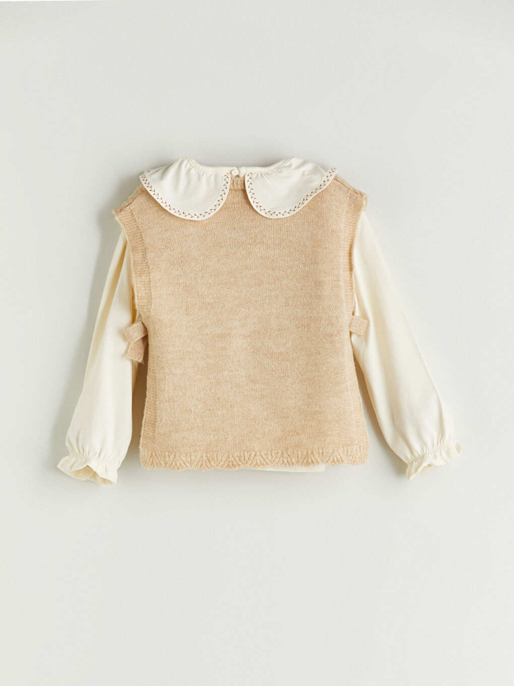 LCW Kids Crew Neck Girls' Set 3-Piece -W5H440Z1-FDP