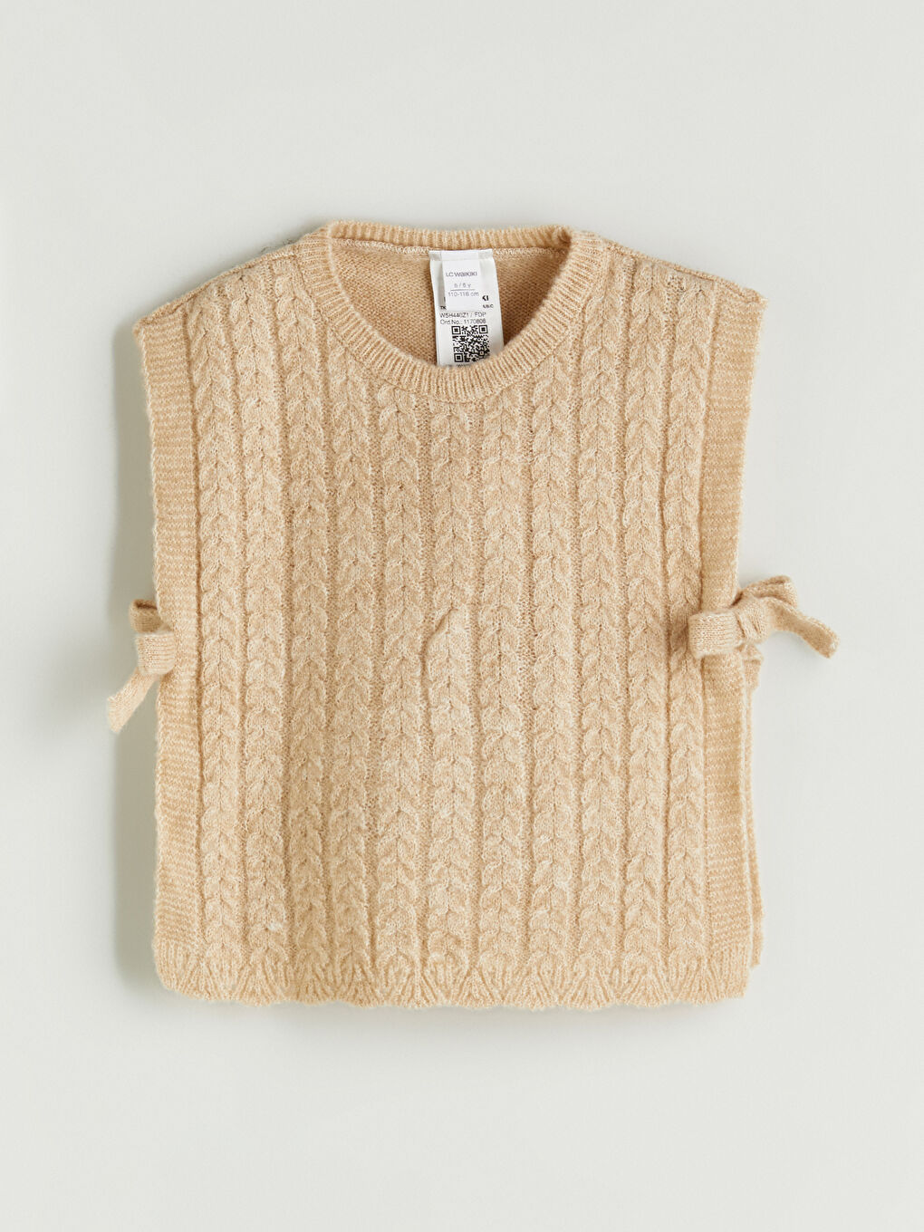 LCW Kids Crew Neck Girls' Set 3-Piece -W5H440Z1-FDP