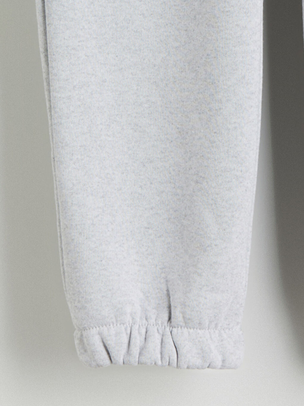 Gri Beli Lastikli Erkek Çocuk Jogger Eşofman Altı-1