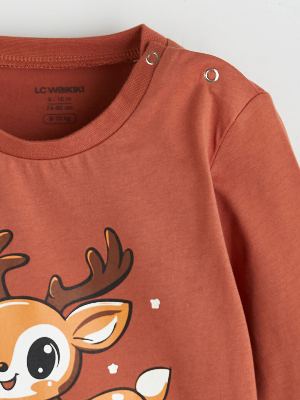 Kahverengi Baskılı Erkek Çocuk Pijama Takımı-2