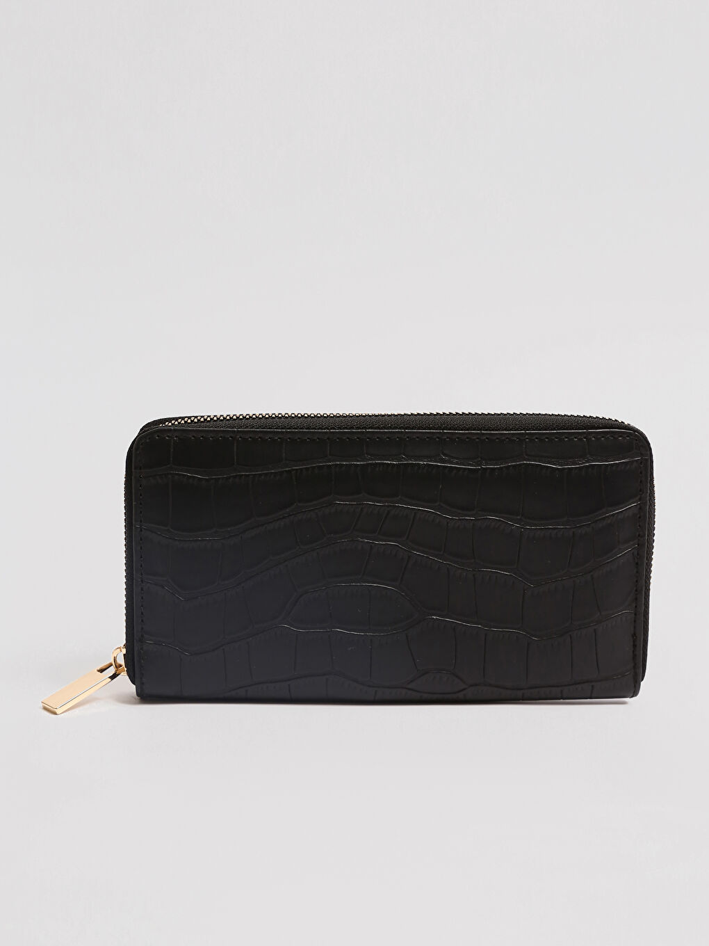 Crocodile Leather Look Women's Wallet