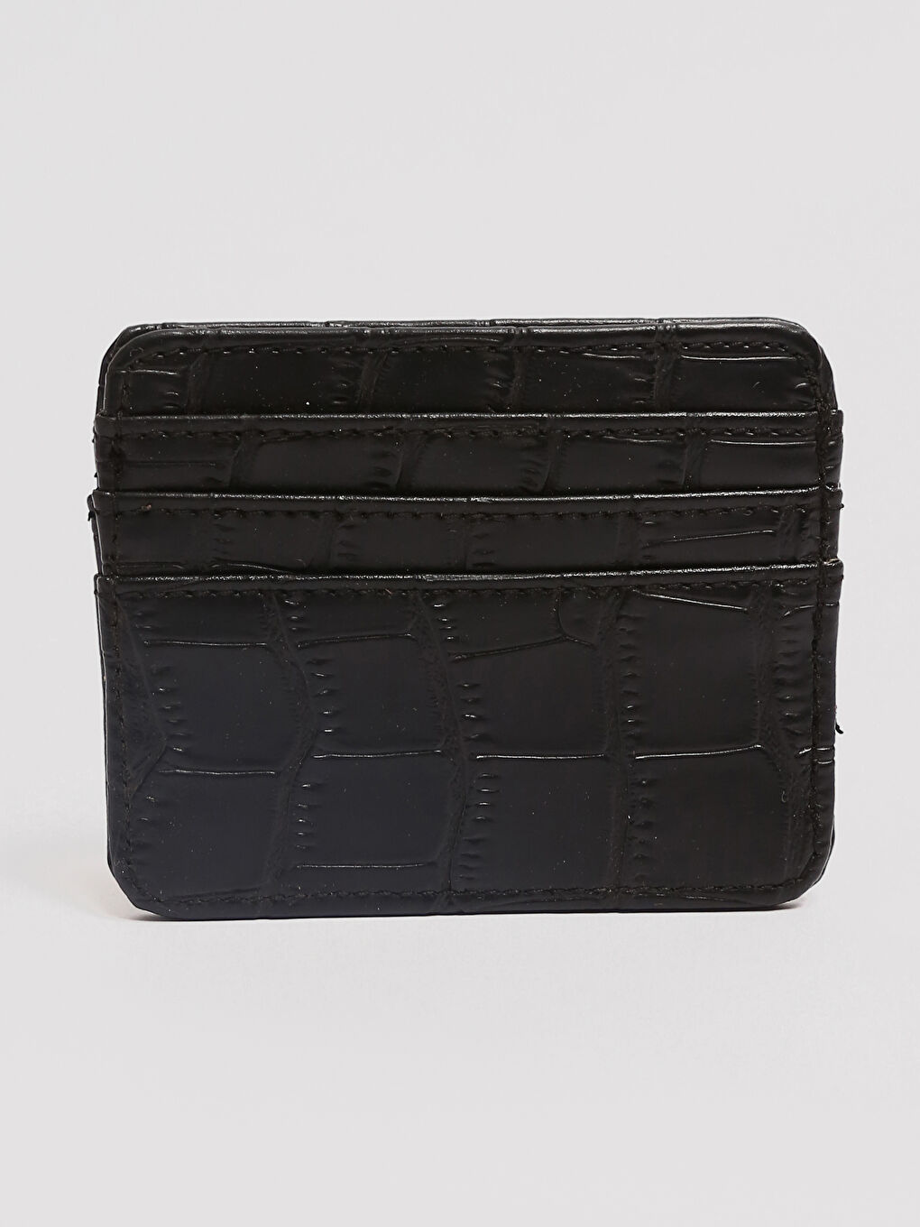 Faux Leather Women's Card Holder