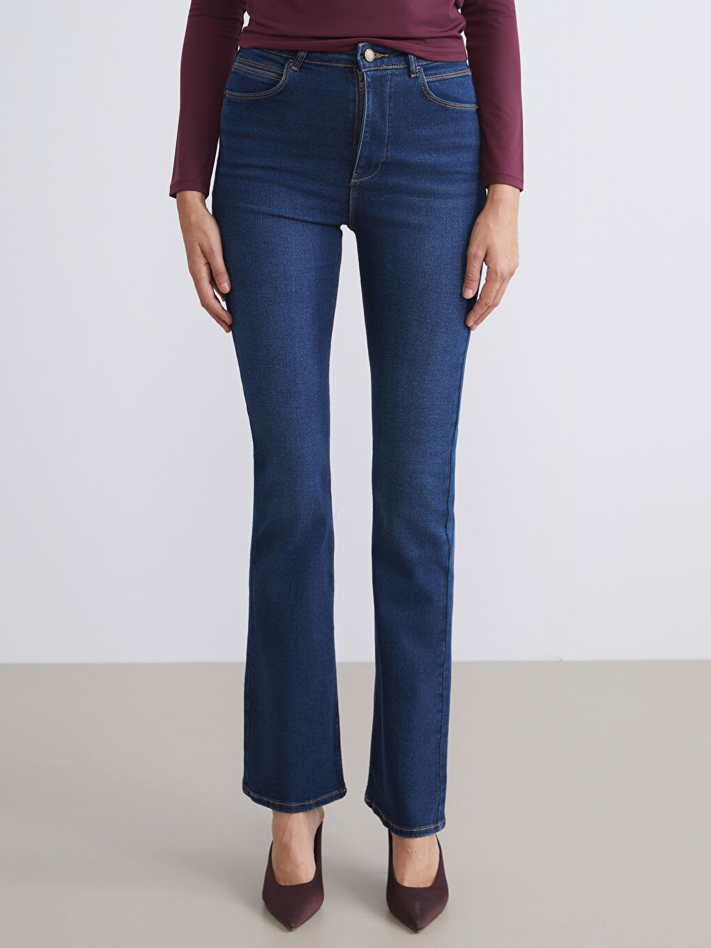 LCW Jeans Woman INDIGO Jeans -W5H560Z8-309
