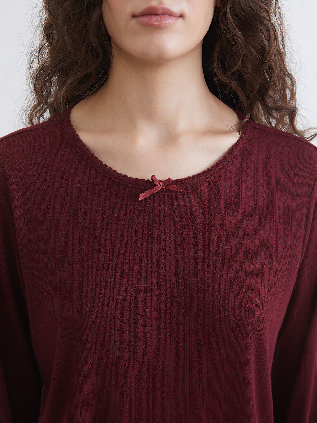 Crew Neck Women's Pyjama Set-2