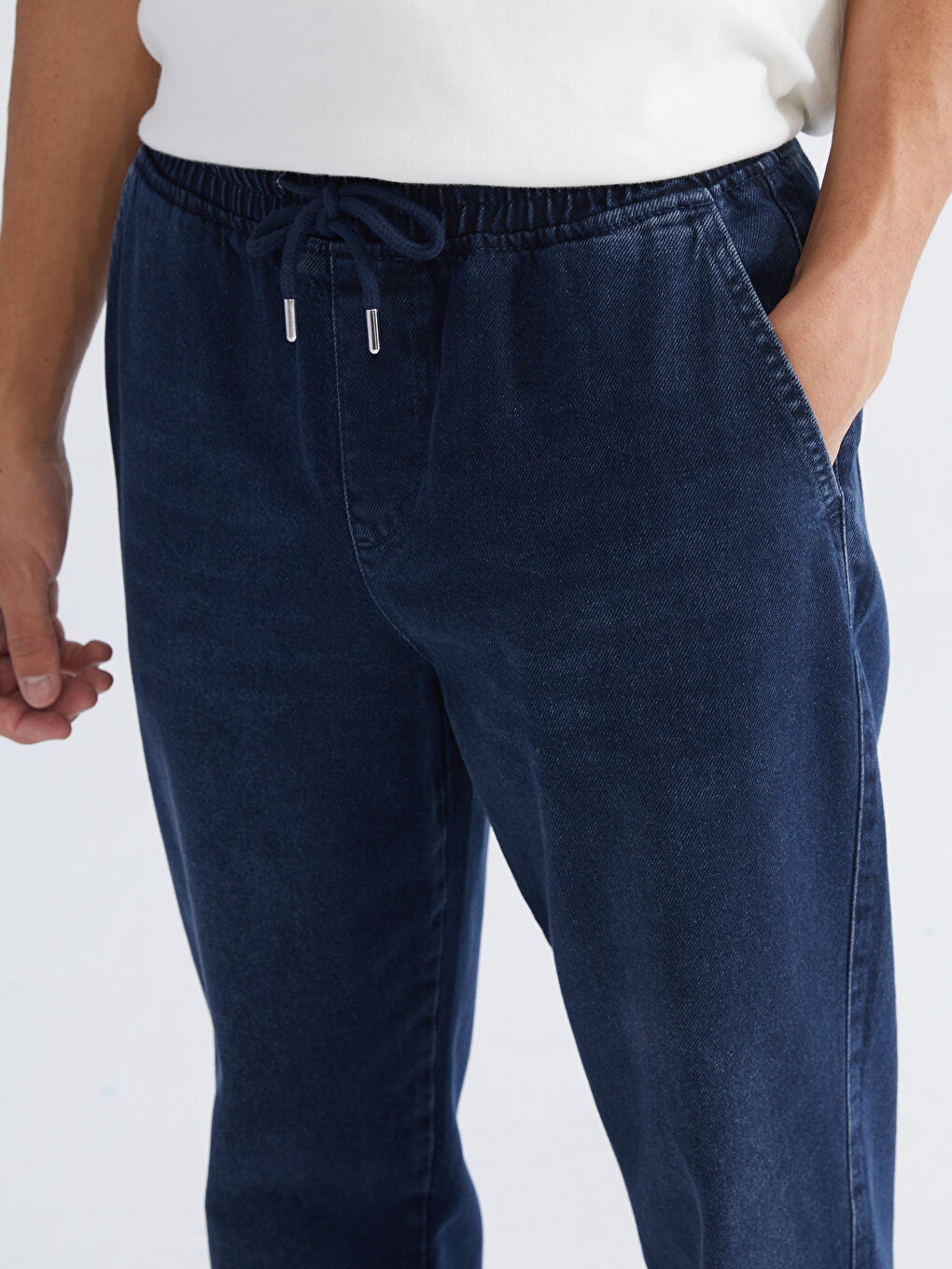 700 Прямой крой Мужские Джинсы-2