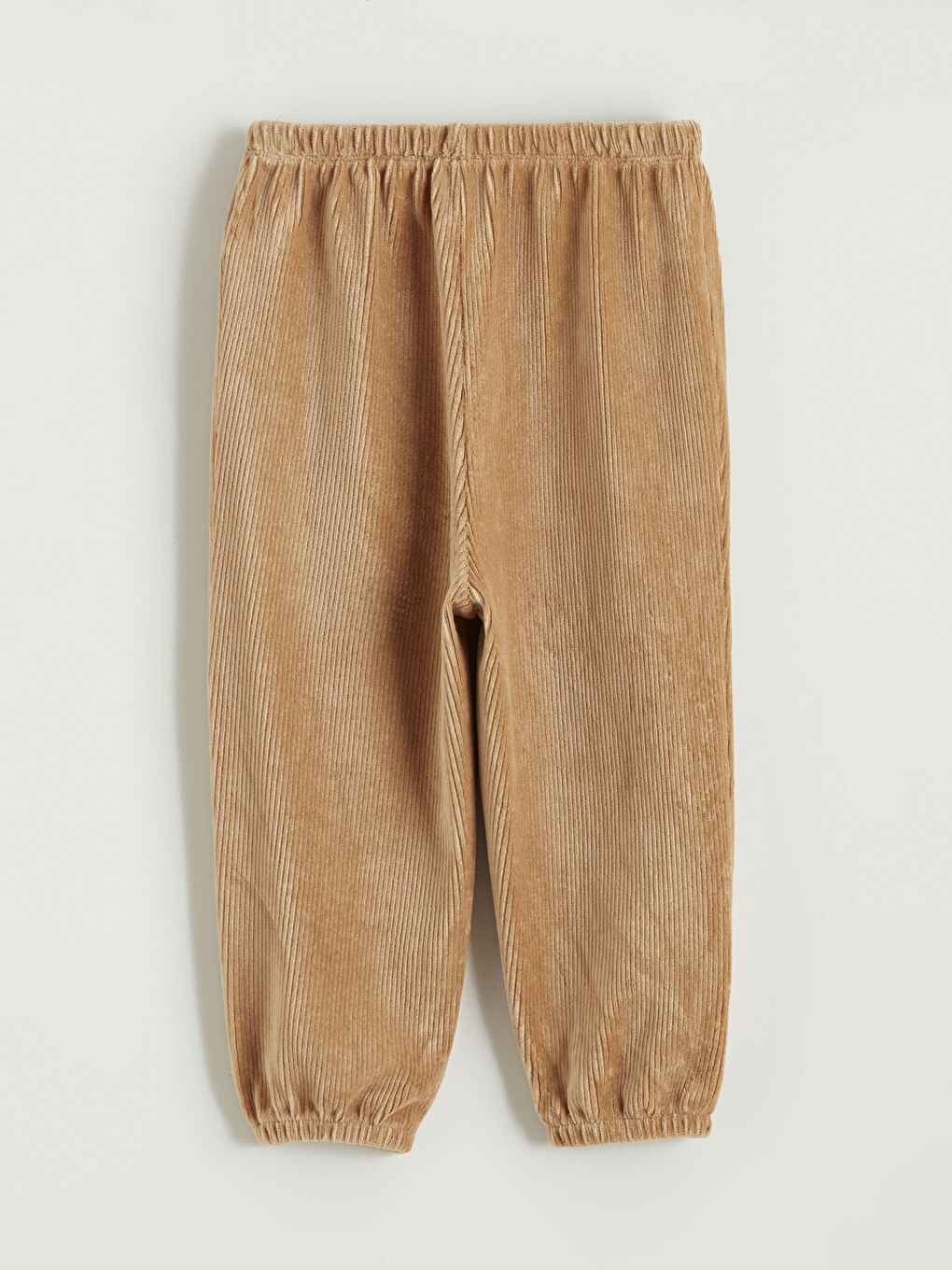 Bej Bisiklet Yaka Erkek Bebek Sweatshirt ve Pantolon-6