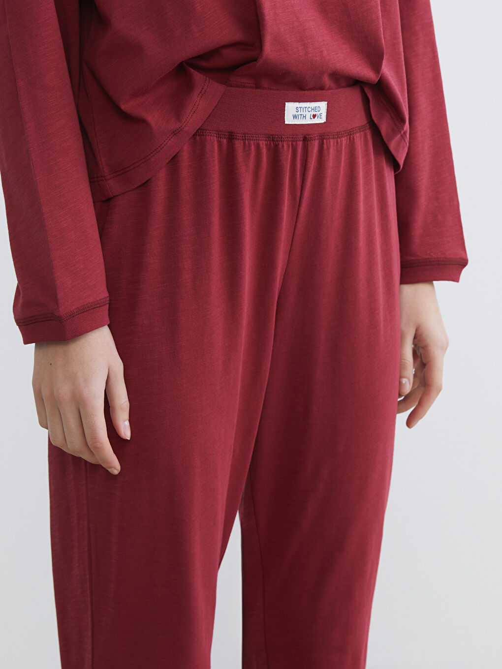 Crew Neck Women's Pyjama Set-3