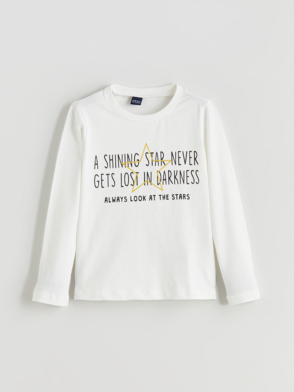 LCW ECO Crew Neck Girls' T-Shirt -W5H600Z4-V9H