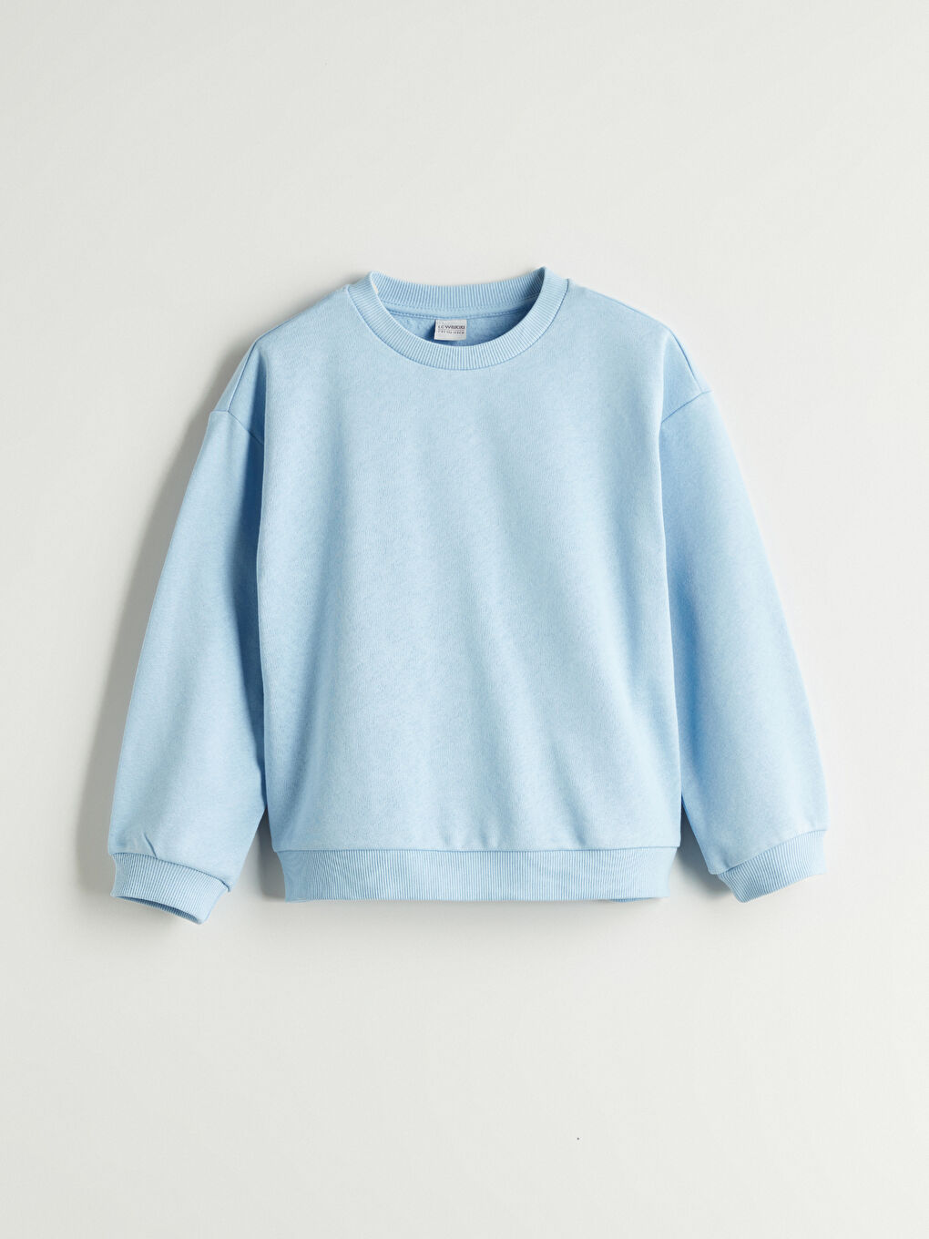 Свитшот с круглым вырезом для девочек