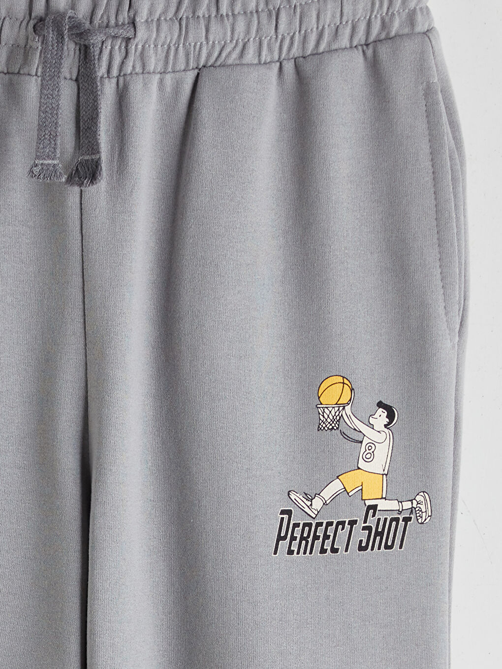 LCW ECO Elasticated Waist Boys' Jogger Sweatpants -W5H605Z4-R10