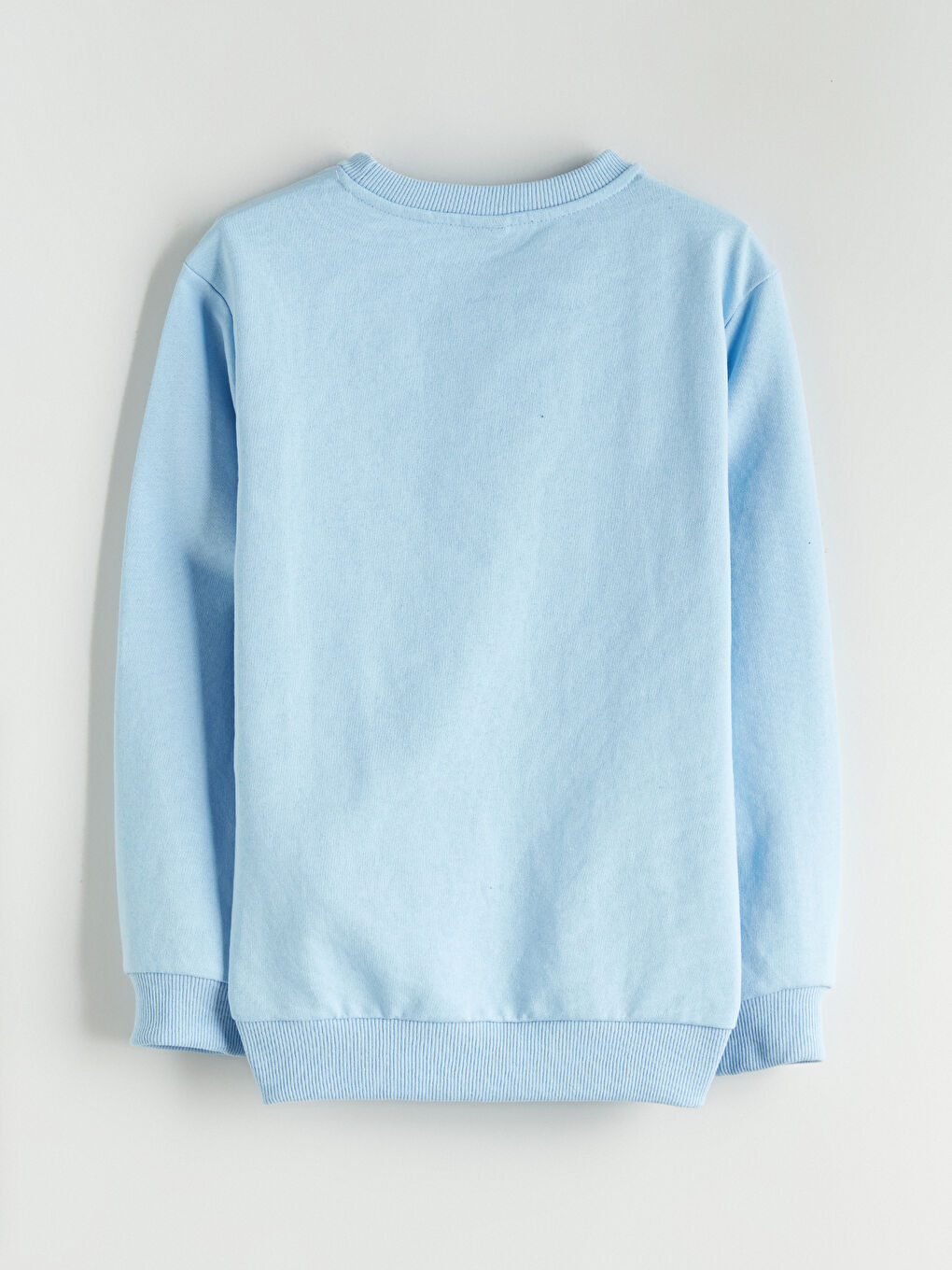 Mavi Bisiklet Yaka Erkek Çocuk Sweatshirt-2