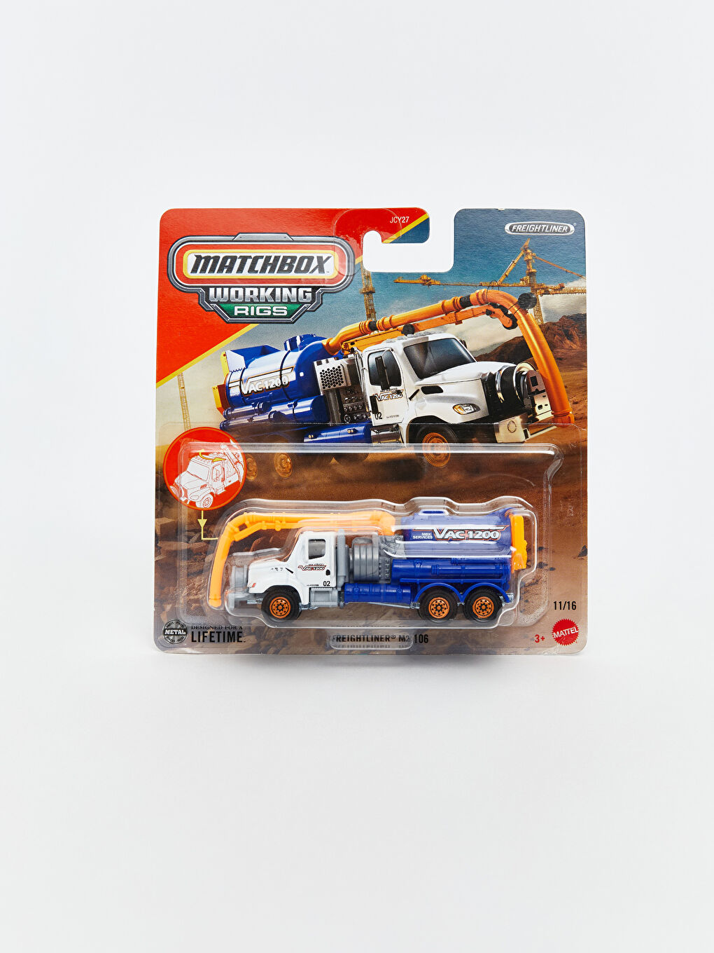 Hot Wheels Baskılı Oyuncak İş Makinesi-1