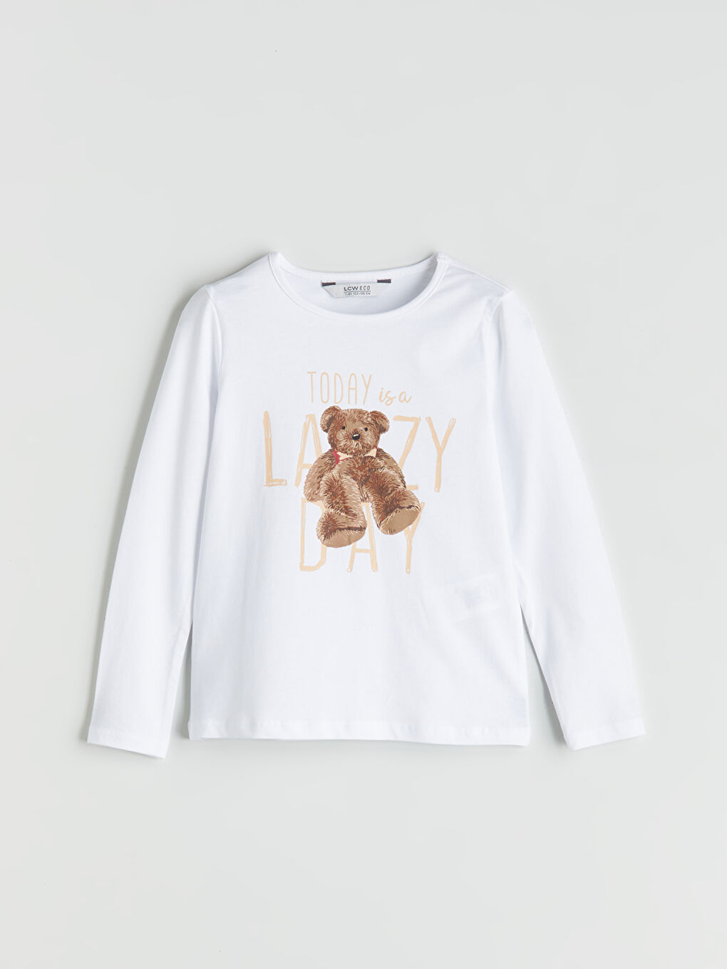 LCW ECO Crew Neck Girls' T-Shirt -W5H663Z4-ZUX
