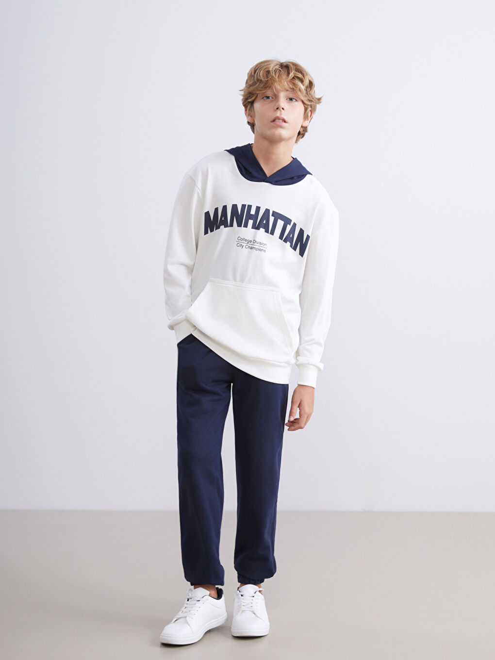 Hooded Boys' Tracksuit Set