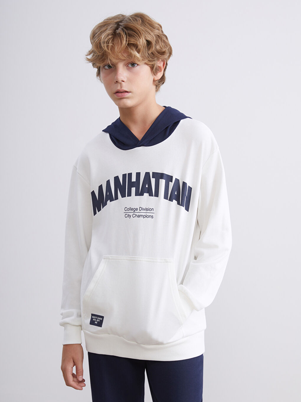 Hooded Boys' Tracksuit Set-1
