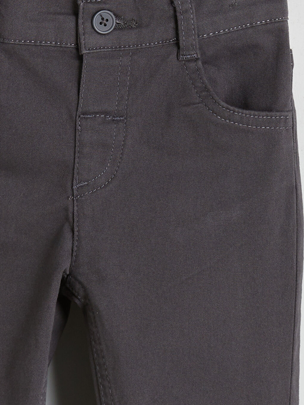 Antrasit Slim Fit Erkek Çocuk Pantolon-2