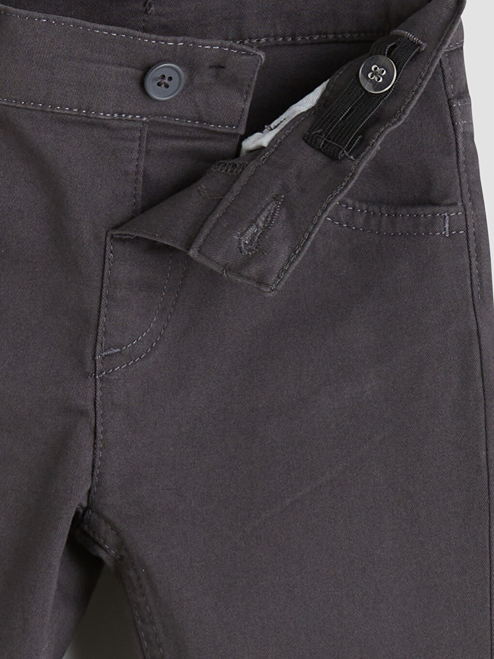 Antrasit Slim Fit Erkek Çocuk Pantolon-3