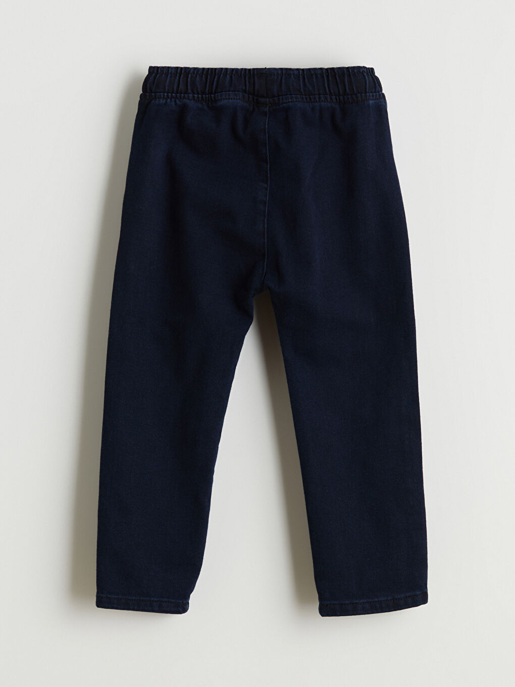 Mavi Beli Lastikli Loose Fit Erkek Çocuk Jean Pantolon-2