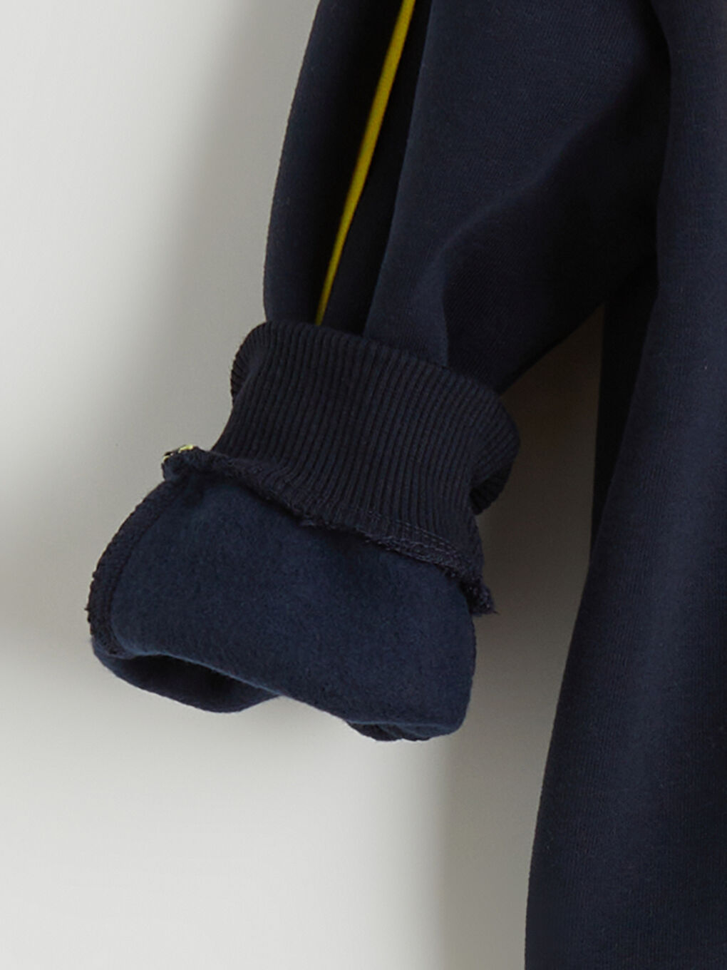 Lacivert Bisiklet Yaka Fenerbahçe Baskılı Erkek Çocuk Sweatshirt-1