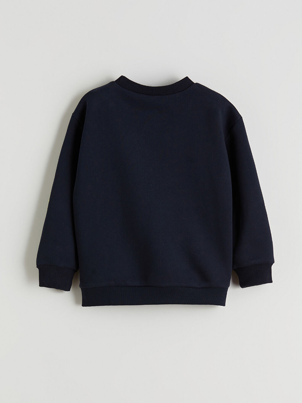 Lacivert Bisiklet Yaka Fenerbahçe Baskılı Erkek Çocuk Sweatshirt-3