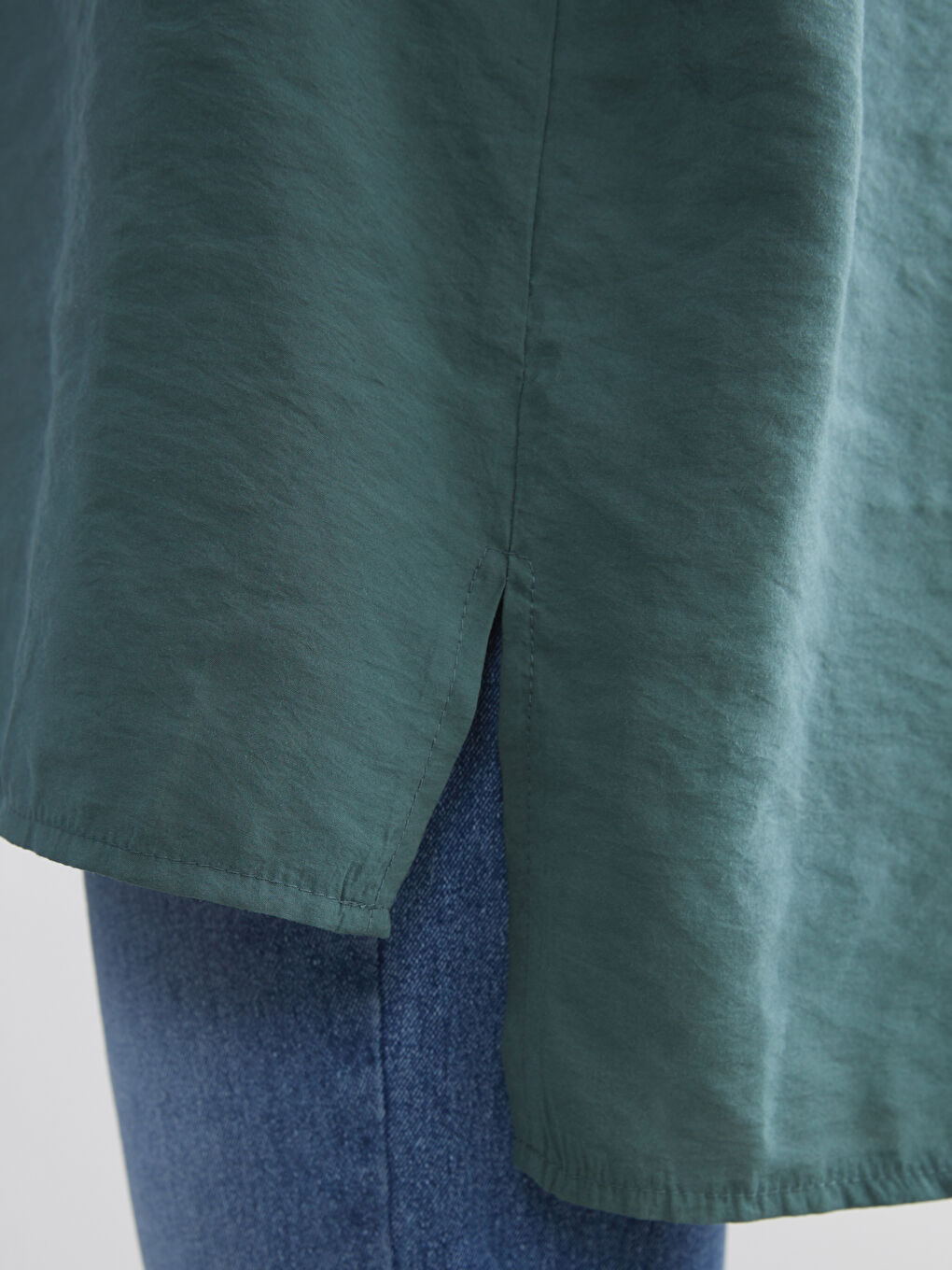 Рубашка-туника женская оверсайз из модала-3