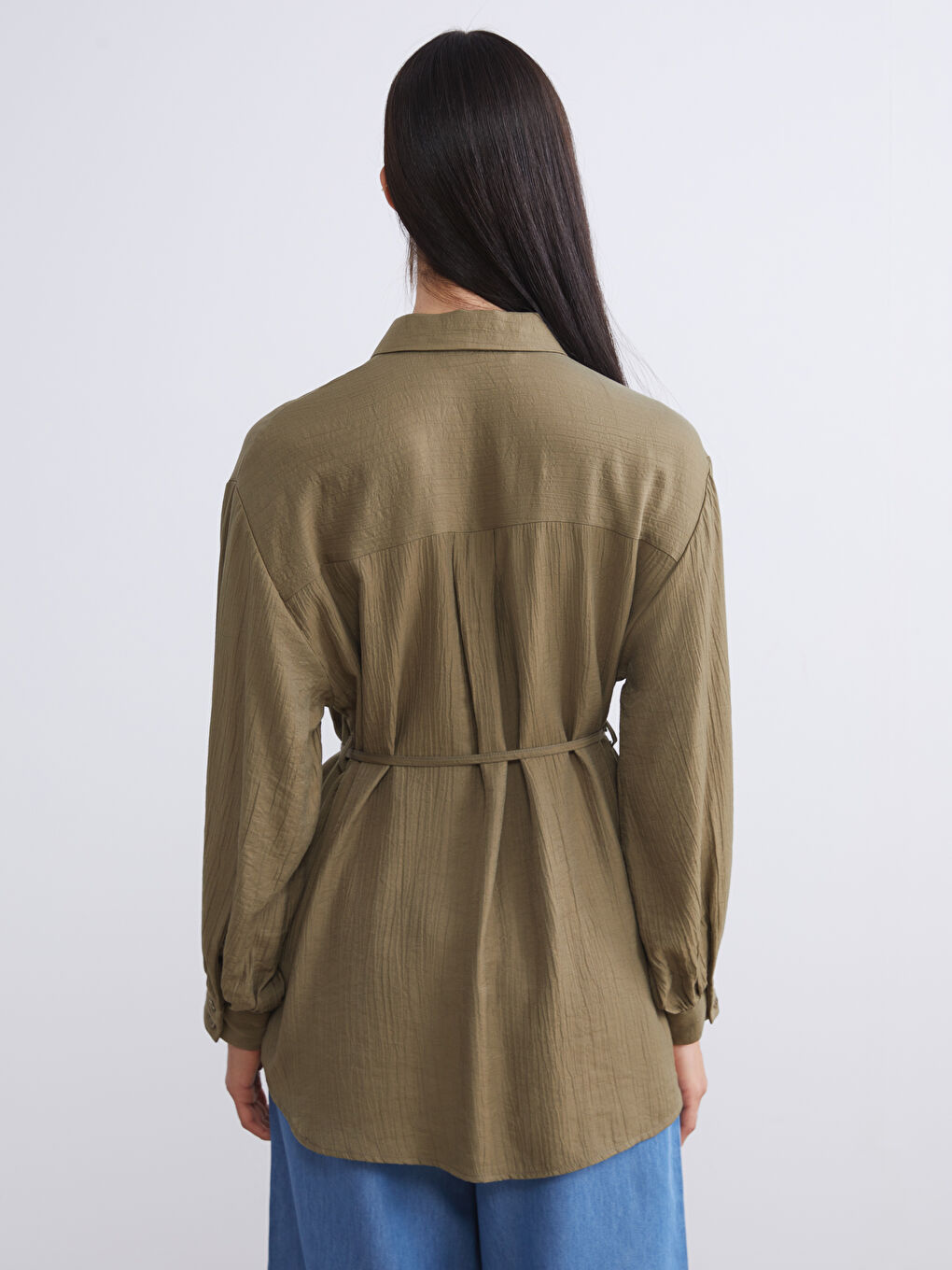 تونیکی کراسی قوماشی تێکستەر بۆ ژنان-4