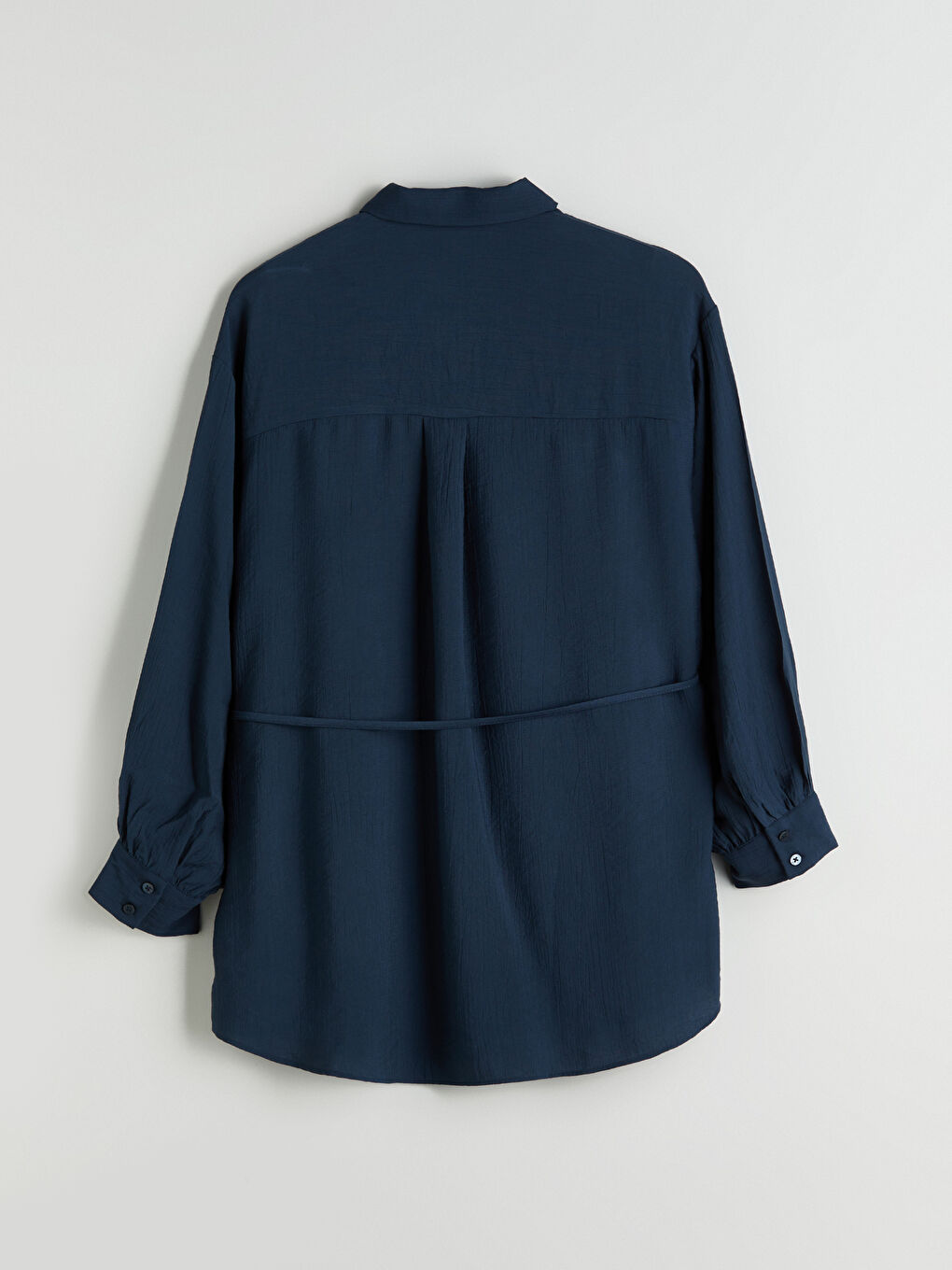 LCW Modest Textured Women's Shirt Tunic -W5H880Z8-HJT