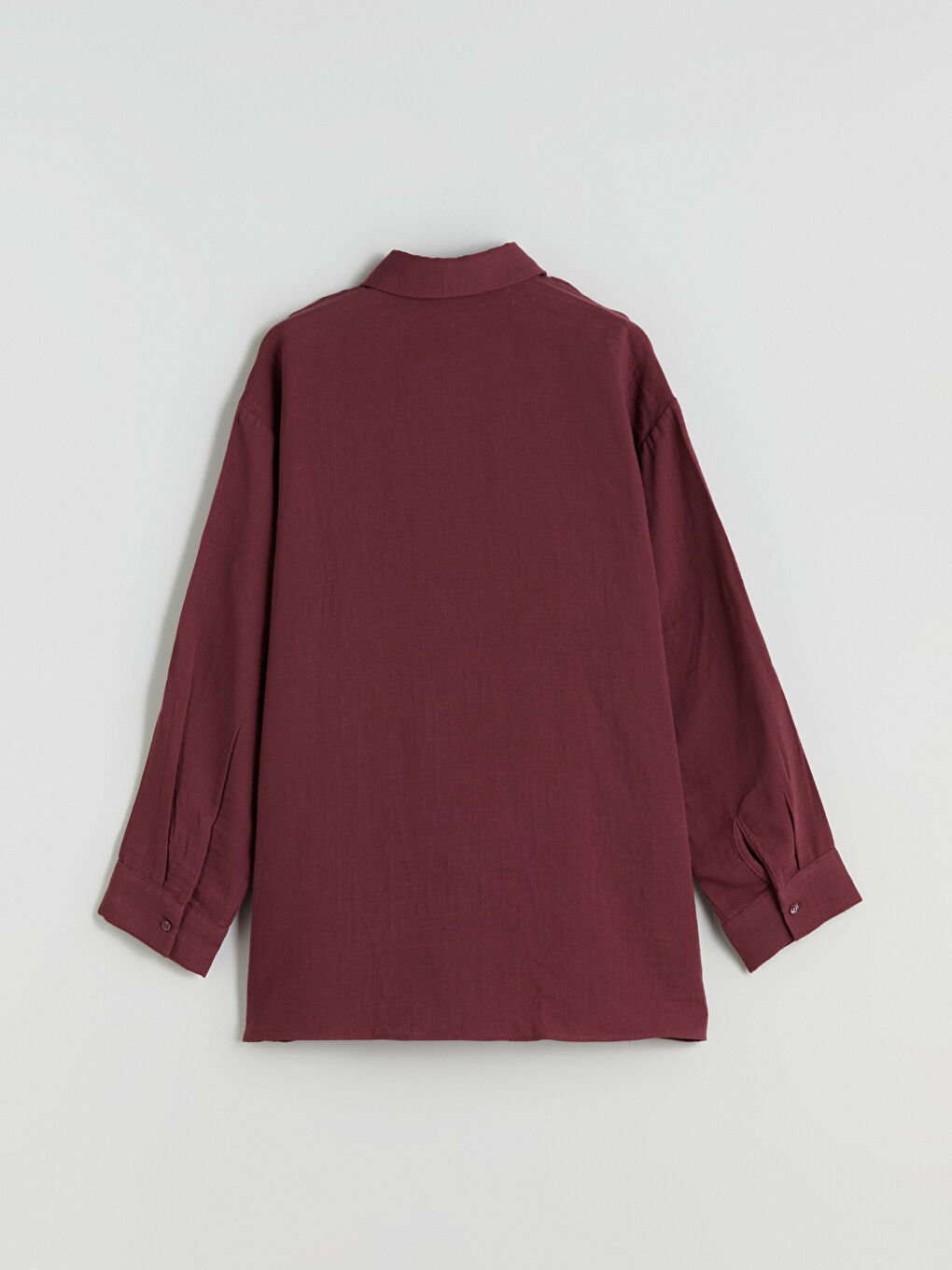 LCW Modest Loose Fit Muslin Women's Shirt Tunic -W5H881Z8-HMB