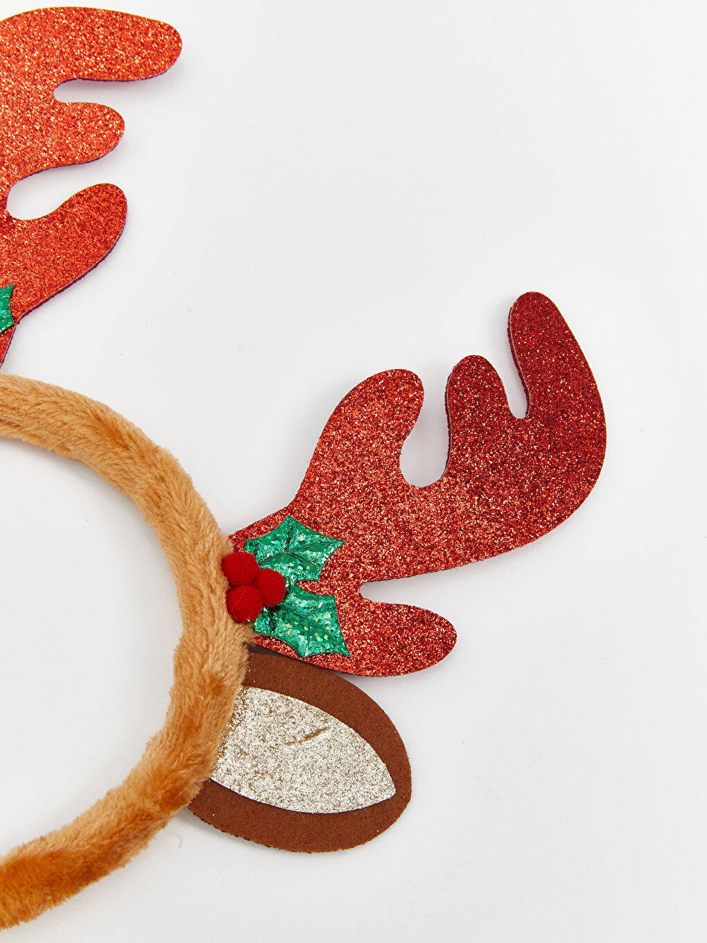 Christmas Themed Girls' Crown and Hair Clip Set-4