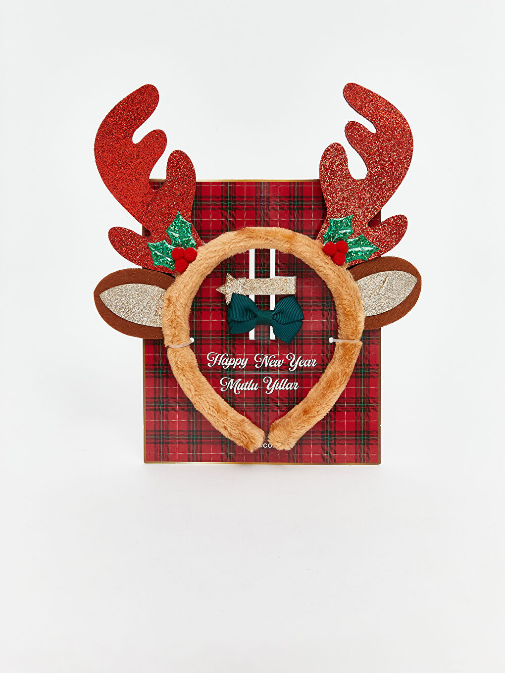 Christmas Themed Girls' Crown and Hair Clip Set-1