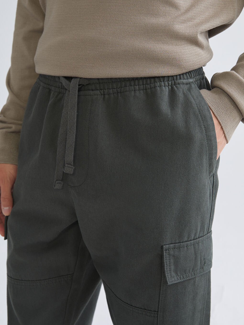 Ерлер жасыл Карго шалбар-2