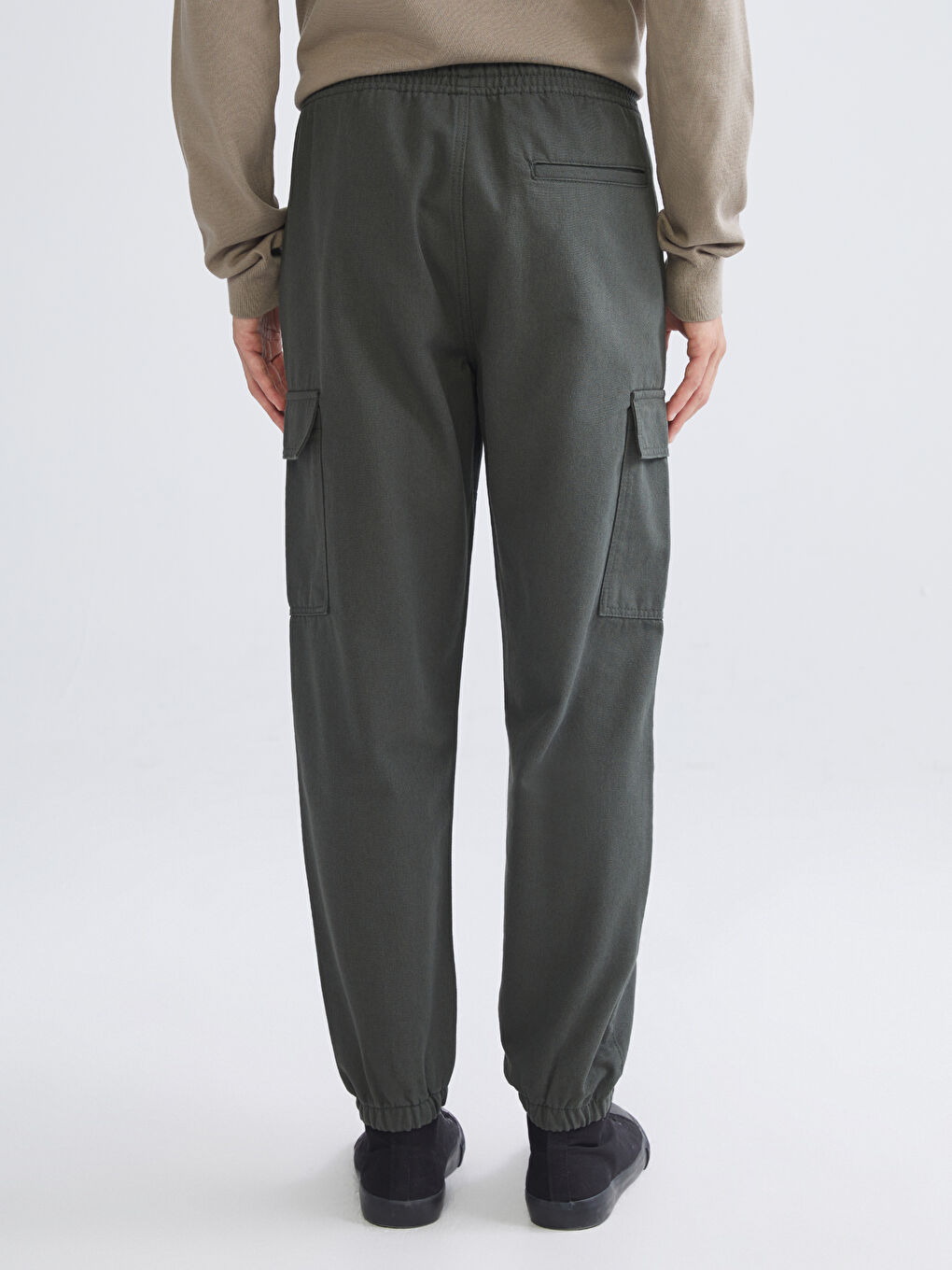 Ерлер жасыл Карго шалбар-3