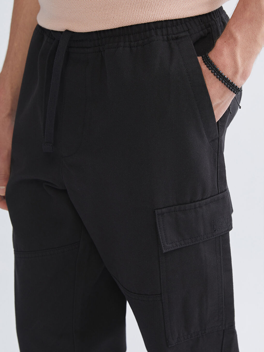 Ерлер қара Карго шалбар-2