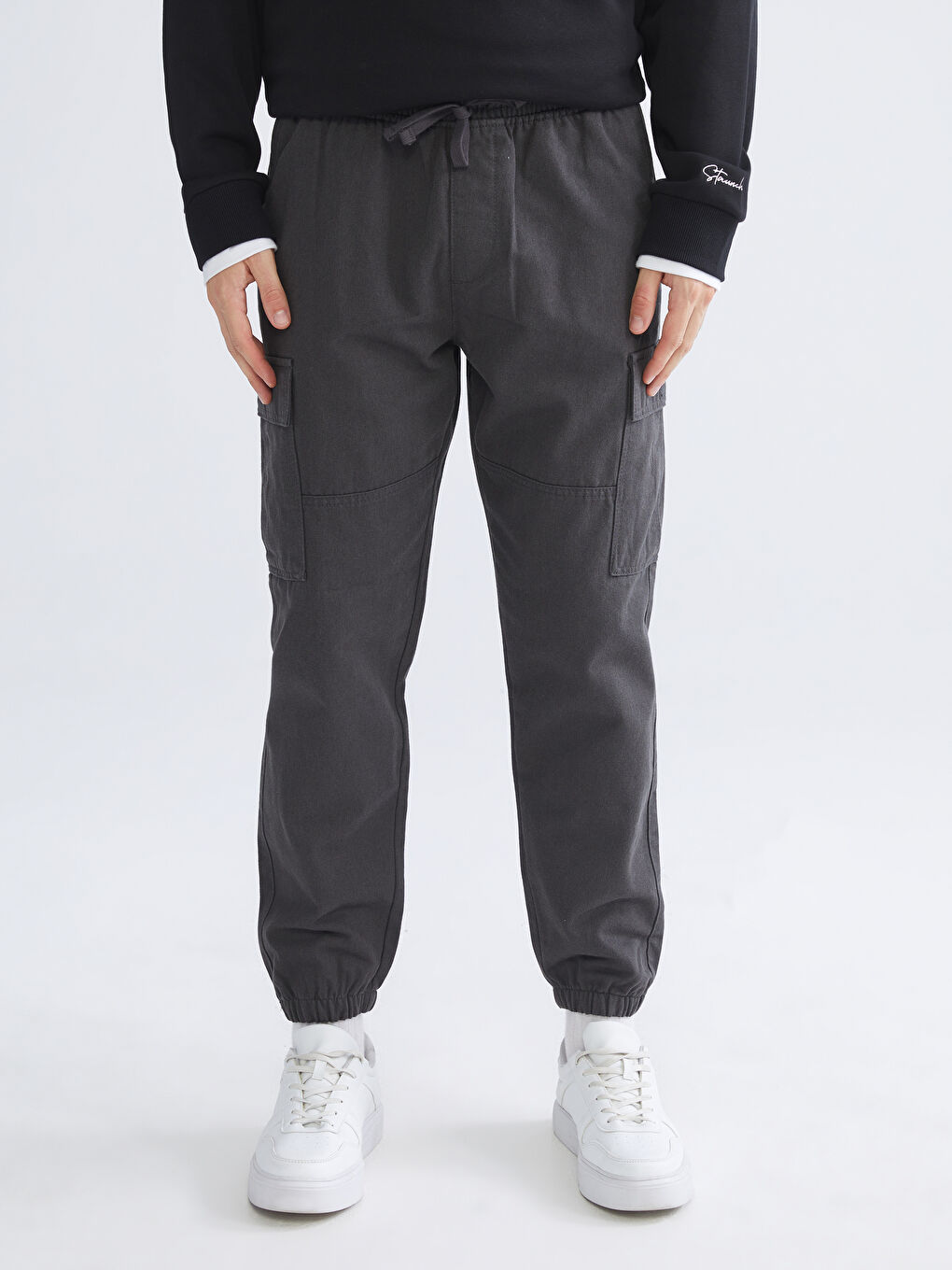 Ерлер антрацит түстес Карго шалбар-1