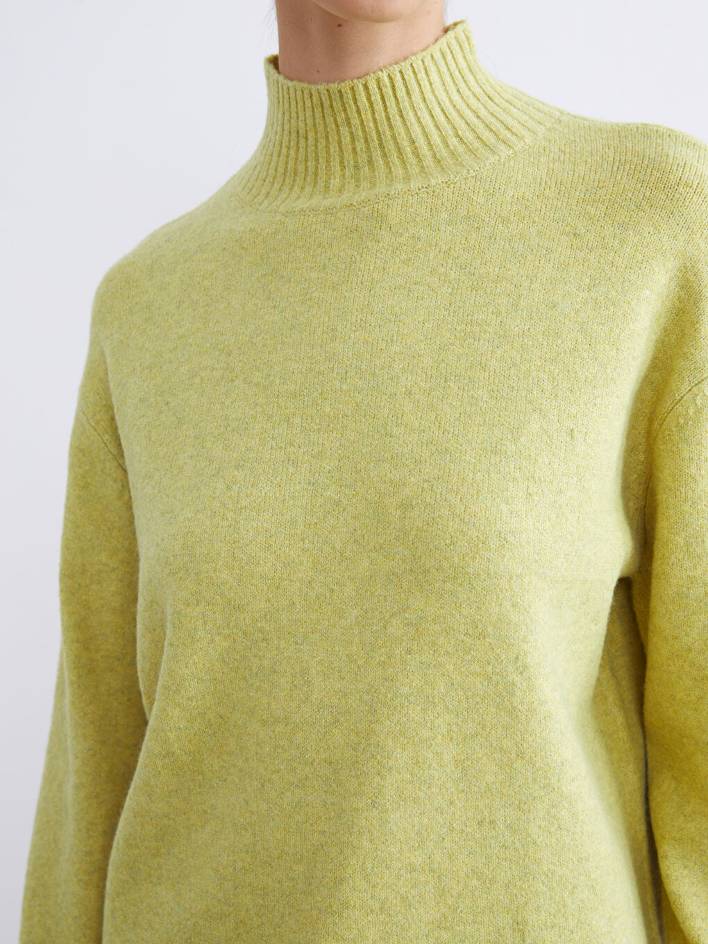 Half Turtleneck Women's Knitwear Sweater-2