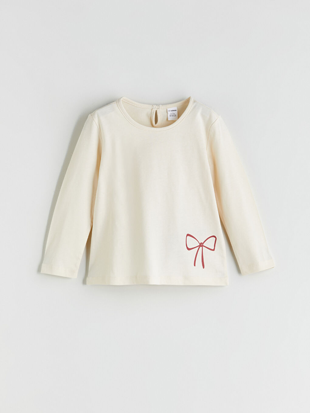 LCW ECO Crew Neck Printed Girls' T-Shirt -W5H975Z1-FSQ