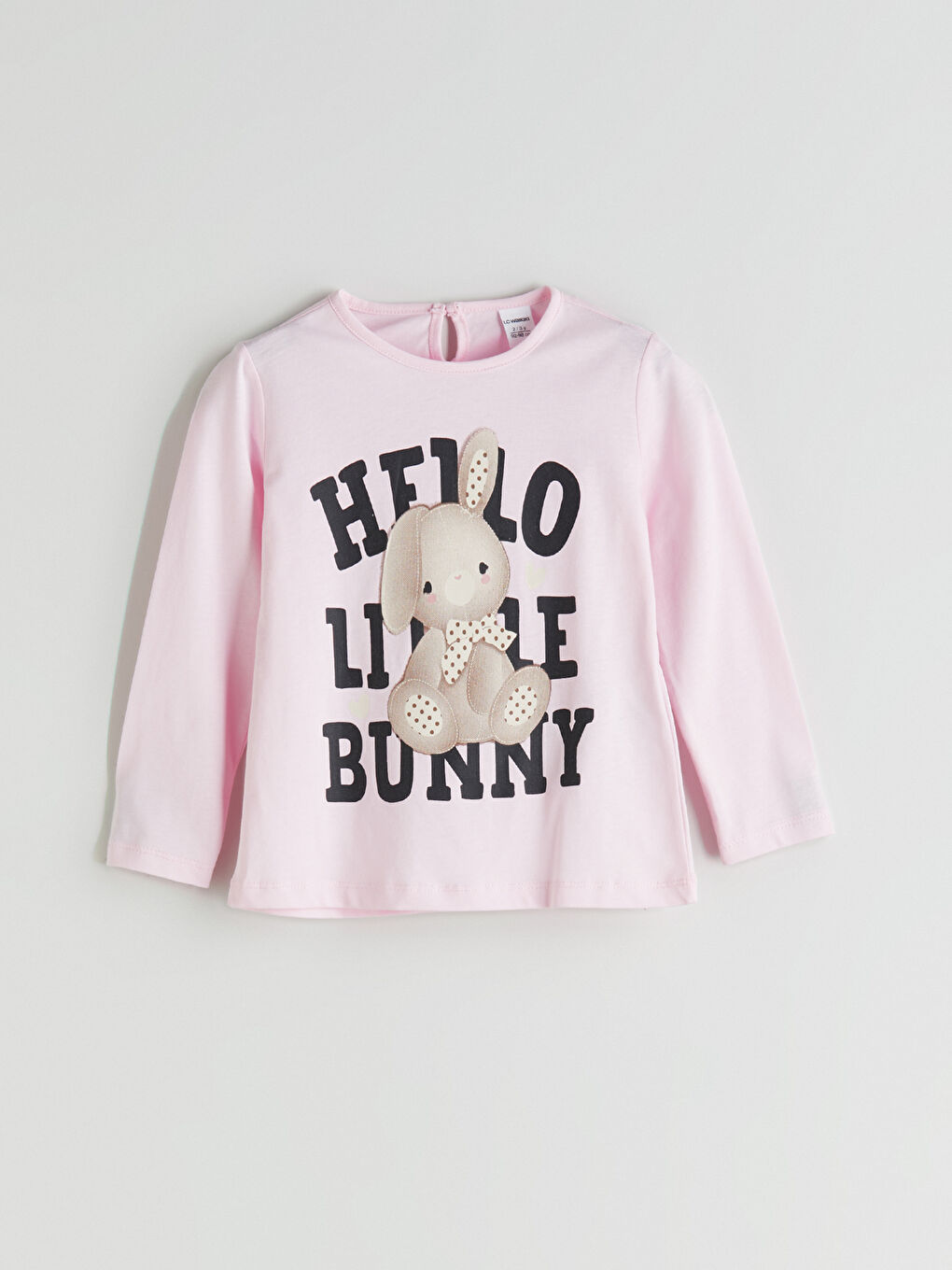 LCW ECO Crew Neck Printed Girls' T-Shirt -W5H975Z1-JH4